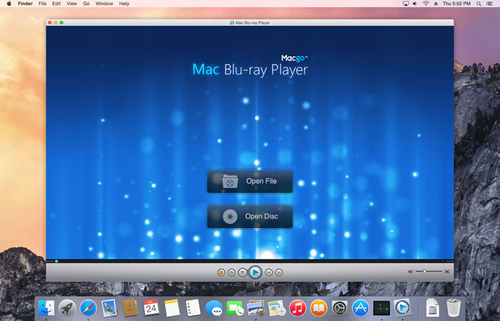blu-ray disc media player software for mac